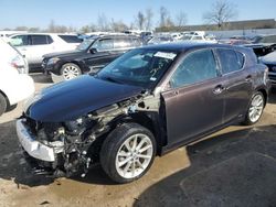 Lexus salvage cars for sale: 2013 Lexus CT 200