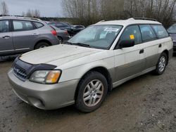 Vehiculos salvage en venta de Copart Arlington, WA: 2003 Subaru Legacy Outback AWP