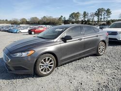 Salvage cars for sale at Byron, GA auction: 2017 Ford Fusion SE