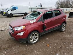 Salvage cars for sale at auction: 2021 Ford Ecosport SE