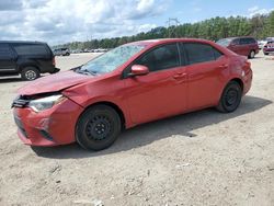 Salvage cars for sale from Copart Greenwell Springs, LA: 2016 Toyota Corolla L