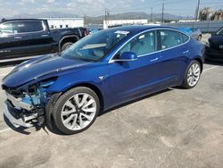 Salvage cars for sale from Copart Sun Valley, CA: 2020 Tesla Model 3