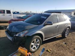 Salvage cars for sale at Brighton, CO auction: 2007 Nissan Murano SL