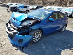 Vehiculos salvage en venta de Copart Marlboro, NY: 2012 Mazda 3 I