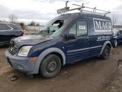 Salvage trucks for sale at Columbia Station, OH auction: 2010 Ford Transit Connect XL