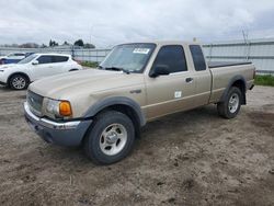 Salvage cars for sale at Bakersfield, CA auction: 2002 Ford Ranger Super Cab