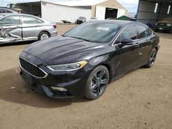 Ford Fusion Sport salvage cars for sale: 2017 Ford Fusion Sport