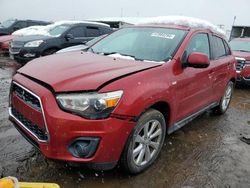 Salvage cars for sale at Brighton, CO auction: 2015 Mitsubishi Outlander Sport ES