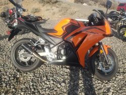 Salvage motorcycles for sale at Reno, NV auction: 2016 Honda CBR300 R