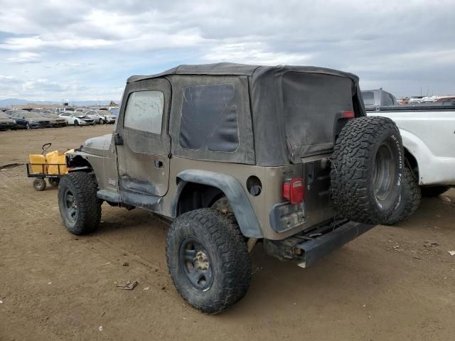 2004 Jeep Wrangler / TJ SE