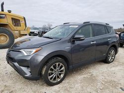 Toyota salvage cars for sale: 2017 Toyota Rav4 HV Limited