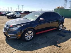 Salvage cars for sale at Elgin, IL auction: 2015 Chevrolet Cruze LS