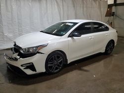 Salvage cars for sale from Copart Ebensburg, PA: 2020 KIA Forte GT Line