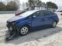 Salvage cars for sale at Loganville, GA auction: 2010 Toyota Prius