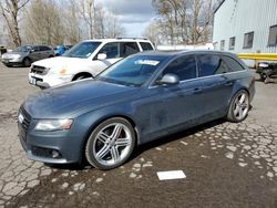 Salvage cars for sale from Copart Portland, OR: 2009 Audi A4 Premium Plus