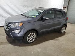 Copart select cars for sale at auction: 2018 Ford Ecosport SE