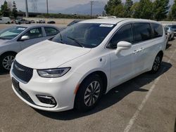 Vehiculos salvage en venta de Copart Rancho Cucamonga, CA: 2022 Chrysler Pacifica Hybrid Touring L
