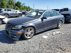 Mercedes-Benz c 250 salvage cars for sale: 2013 Mercedes-Benz C 250