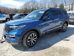 Salvage cars for sale at North Billerica, MA auction: 2020 Ford Explorer ST