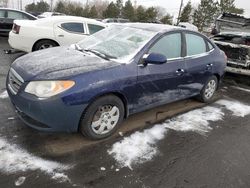 Salvage cars for sale from Copart Denver, CO: 2009 Hyundai Elantra GLS