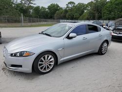 Salvage cars for sale from Copart Fort Pierce, FL: 2015 Jaguar XF 2.0T Premium