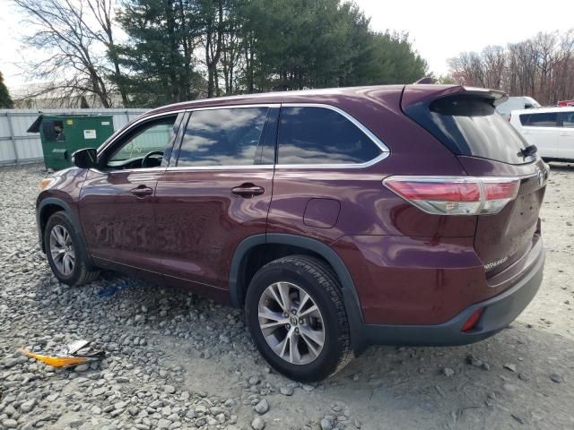 2016 Toyota Highlander LE