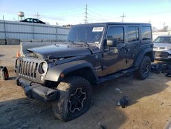 Jeep Wrangler salvage cars for sale: 2017 Jeep Wrangler Unlimited Sport