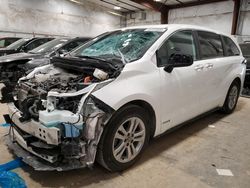 Salvage cars for sale from Copart Milwaukee, WI: 2021 Toyota Sienna XSE