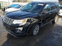 Buy Salvage Cars For Sale now at auction: 2016 Ford Explorer Limited