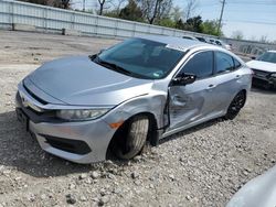 Honda salvage cars for sale: 2016 Honda Civic LX