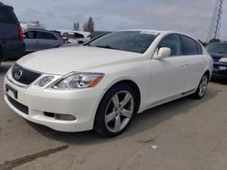 Salvage cars for sale from Copart Hayward, CA: 2006 Lexus GS 300