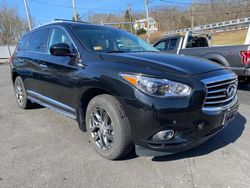 Salvage cars for sale from Copart Mendon, MA: 2015 Infiniti QX60