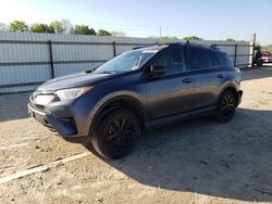 Salvage cars for sale at New Braunfels, TX auction: 2018 Toyota Rav4 LE