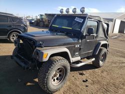 Salvage cars for sale at Brighton, CO auction: 2005 Jeep Wrangler X