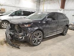 Salvage cars for sale at Milwaukee, WI auction: 2017 Ford Edge Sport