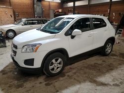 Chevrolet salvage cars for sale: 2016 Chevrolet Trax LS