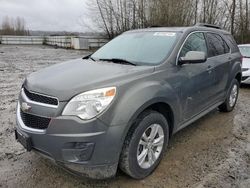 Chevrolet Equinox lt salvage cars for sale: 2012 Chevrolet Equinox LT