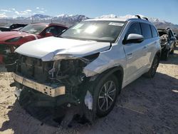 Salvage cars for sale from Copart Magna, UT: 2018 Toyota Highlander Hybrid