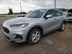 Salvage cars for sale at Miami, FL auction: 2023 Honda HR-V LX