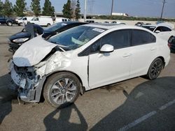 Honda Civic exl salvage cars for sale: 2013 Honda Civic EXL