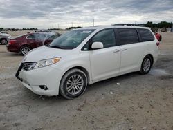 Toyota Sienna XLE salvage cars for sale: 2017 Toyota Sienna XLE