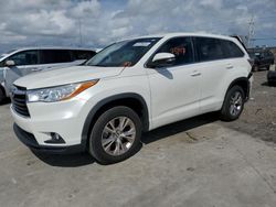 Salvage cars for sale from Copart Homestead, FL: 2016 Toyota Highlander LE