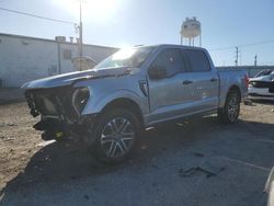 Salvage cars for sale from Copart Chicago Heights, IL: 2022 Ford F150 Supercrew