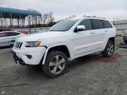 Salvage cars for sale from Copart Spartanburg, SC: 2015 Jeep Grand Cherokee Overland