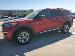 Salvage cars for sale at Wilmer, TX auction: 2022 Ford Explorer XLT