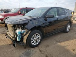 Salvage cars for sale from Copart Woodhaven, MI: 2018 Chevrolet Equinox LT