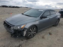 Nissan Altima SR salvage cars for sale: 2019 Nissan Altima SR