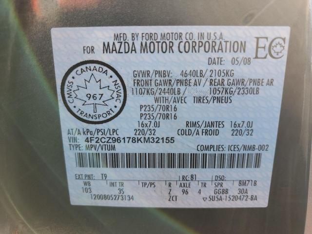 2008 Mazda Tribute S