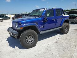 Jeep salvage cars for sale: 2020 Jeep Wrangler Unlimited Sahara