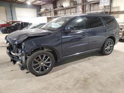 Salvage cars for sale at Eldridge, IA auction: 2018 Dodge Durango GT